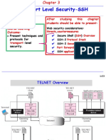 Chapt3-Transport Level Security-SSH