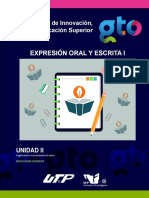 EOYE - U2 - Organización y Estructuración de Ideas