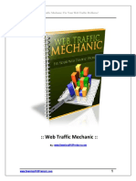 Web Traffic Mechanic: Fix Your Web Traffic Problems!