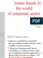 Corporate Frauds in The World