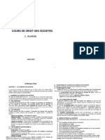 Cours Bassime Droit Des Sociétés PDF