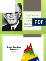 Piaget's Stages of Cognitive Development