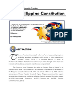 The Philippine Constitution: Abstraction