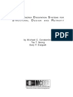 P E D S S D R: by Michael C. Constantinou Tsu T. Soong Gary F. Dargush