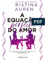 A Equação Perfeita Do Amor - Christina Lauren