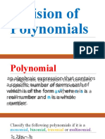 Division of Polynomials