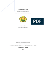 Jurnal Percobaan Redoks Dan Elektrokimia