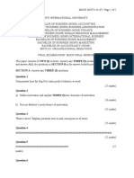 SECTION A: Answer Any THREE (3) Questions