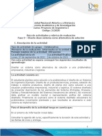 Guia de Actividades y Rubrica de Evaluación - Fase 3 - Diseño de Un Sistema Como Alternativa de Solución