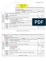 Progression Adaptée - 1AL-2021-2022