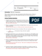 Information: Heat and Temperature: Chemquest 5