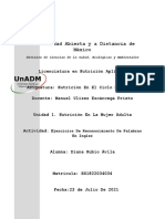 Universidad Abierta y A Distancia de México: Licenciatura en Nutrición Aplicada