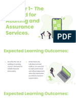 Chapter 1-The Demand For Auditing and Assurance Services