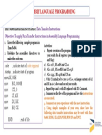 Assembly Language Programming: Code Segment