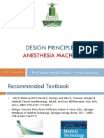 Design Principles:: Anesthesia Machine