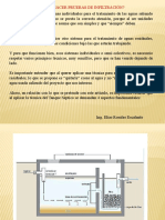 Pruebas de Infiltracion o Percolacion - Clases