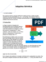 Ejemplo de Máquina Térmica