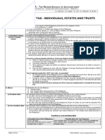 TAX-601: Income TAX - Individuals, Estates AND Trusts: - T R S A