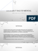 Estigma y Salud Mental