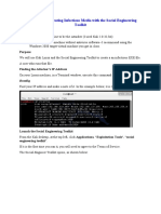 Lab-Project 2: Creating Infectious Media With The Social Engineering Toolkit