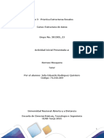 Fase 3 - Práctica Estructuras Lineales