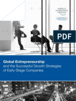 Global Entrepreneurship and The Successful Growth Strategies of Early-Stage Companies