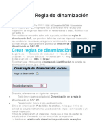 Sap QM Reglas de Dinamizacion