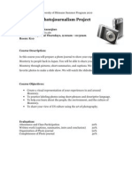 Photojournalism Syllabus2010