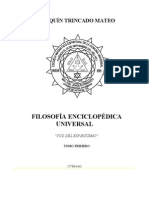 Filosofia Enciclopedica Universal Tomo I