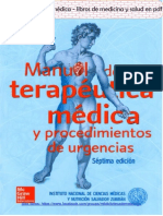 BM Manual de Terapéutica Médica y Procedimientos de Urgencias Zubirán 7a Ed