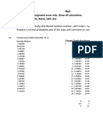 Name Roll: Answer in The Designated Areas Only. Show All Calculations Save File As Rollno - Name - QDC