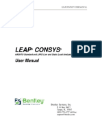 Leap Consys: User Manual