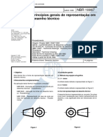 Abnt - NBR 10067 Princípios Gerais de Representação em Desenho