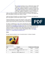 El Balonmano o Handball Es Un Deporte de Pelota en El Que Se Enfrentan Dos Equipos