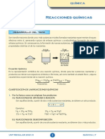 Q Clase7 UNT Reacciones Químicas