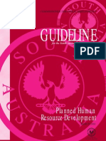 Guideline: Planned Human Resource Development