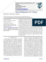 A Solar PV Array Based Multipurpose EV Charger