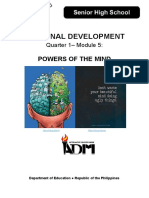 Personal Development: Powers of The Mind