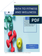 Unit 1 Path To Fitness and Wellness