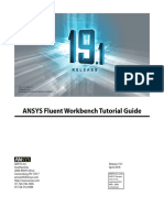 ANSYS Fluent Workbench Tutorial Guide 19.1