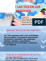 Uso de Las TICS en Los Negocios