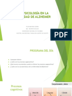 Neuropsicologia Del Alzheimer