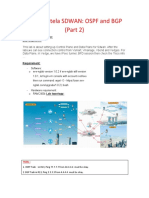 Cisco Viptela SDWAN: OSPF and BGP (Part 2) : Document Information: Lab Objective