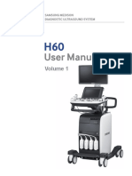 User Manual: Samsung Medison Diagnostic Ultrasound System