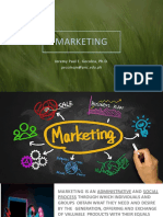 Marketing Aspect