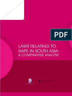 Laws Relating To Rape in South Asia: A Comparative Analysis (English)