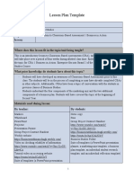 Part C - Lesson Plan Cba 1 Introduction