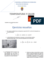 Temperatura Ejercicios Resueltos