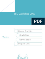 SEO Workshop 2020