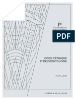 Code Ethique Deontologie Avril2018 FR